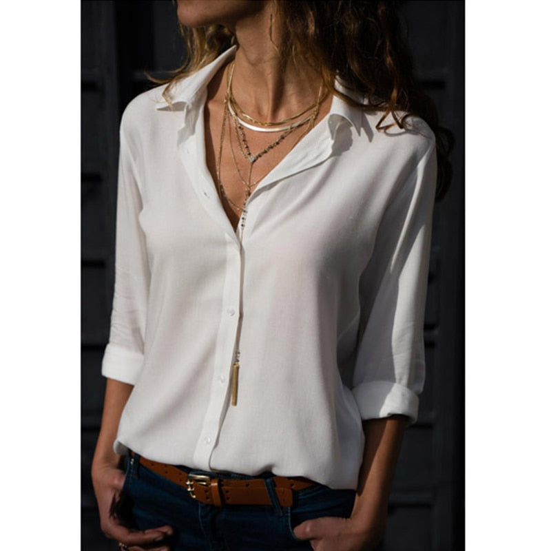 Camisa Social Feminina - Corte Italiano